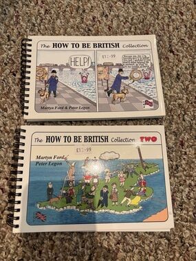 The How To Be British Collection Set - Illustrated Booklets in White Cover
